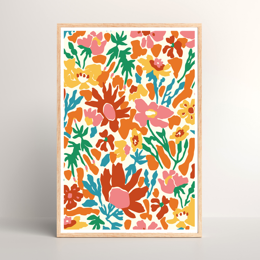 Kit peinture par numéros XXL - Mon herbier 002 | 40x60cm
