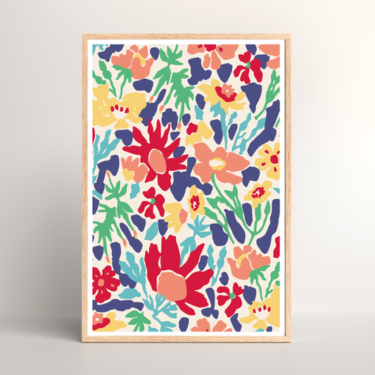 Kit peinture par numéros XXL - Mon herbier 001 | 40x60cm