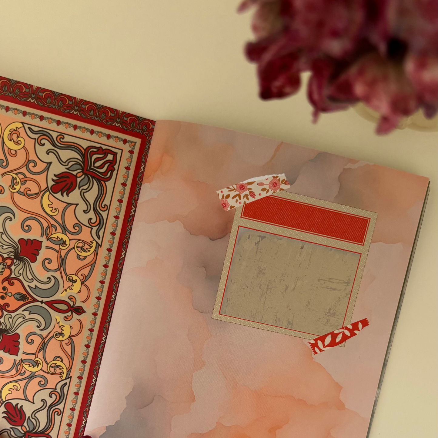 Carnet de scrapbooking - Thème Vintage