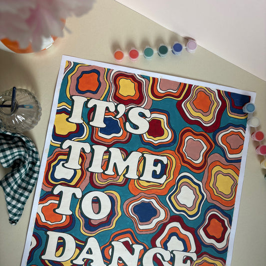Kit peinture par numéros - Dance | 40x60cm