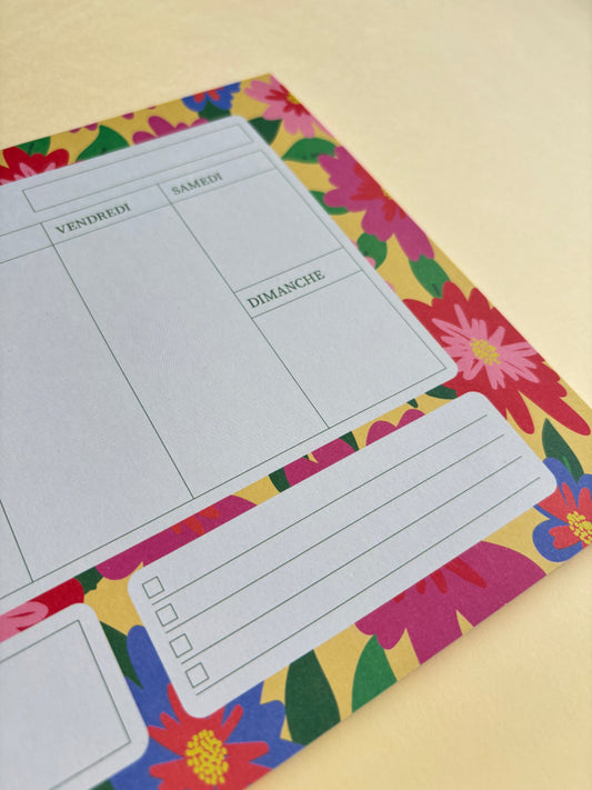 Semainier - Floraison