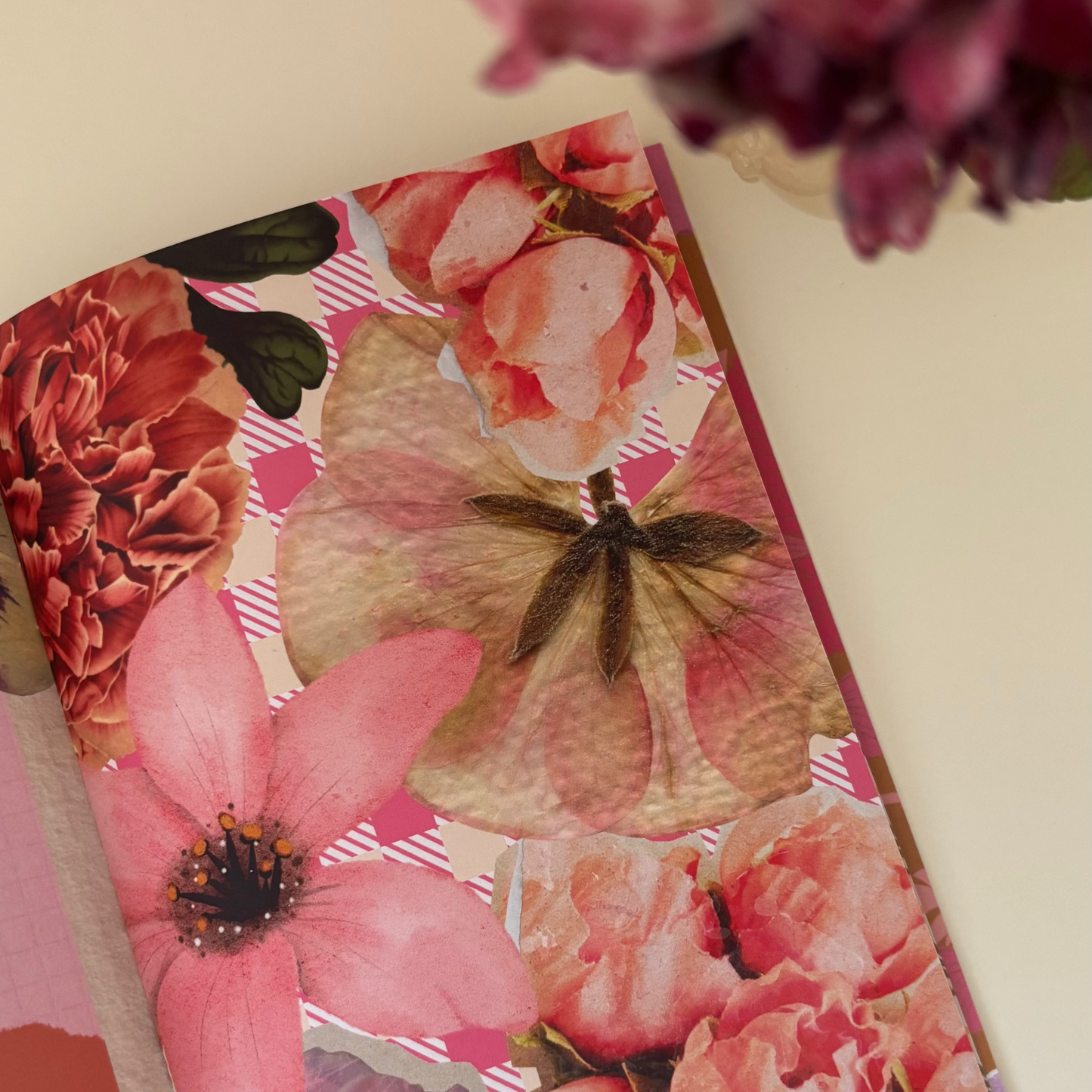 Carnet de scrapbooking - Thème Fleurs