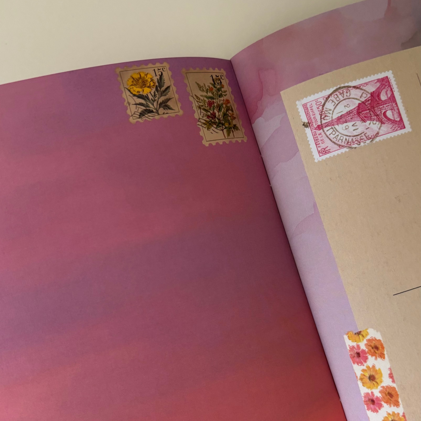 Carnet de scrapbooking - Thème Fleurs