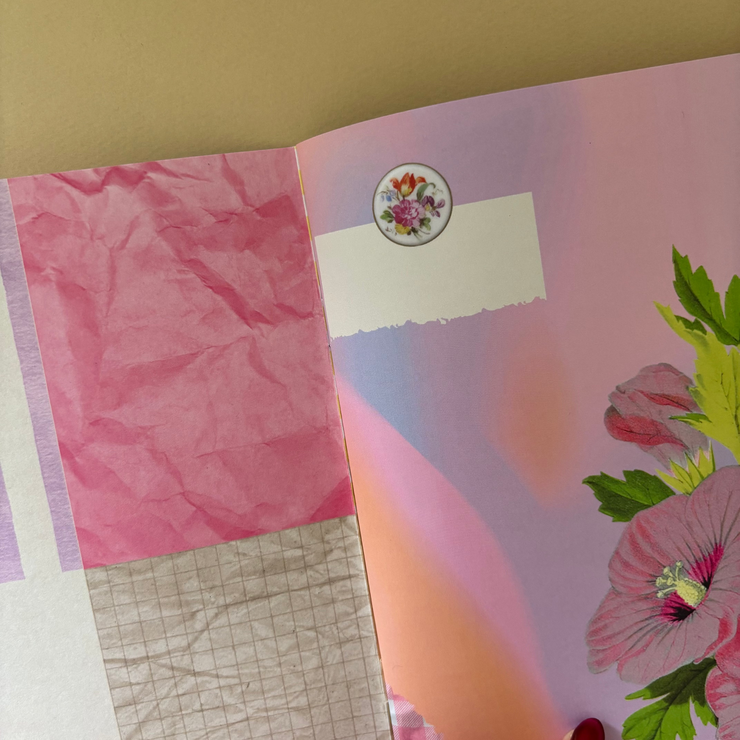 Carnet de scrapbooking - Thème Fleurs