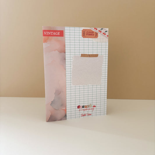 Carnet de scrapbooking - Thème Vintage