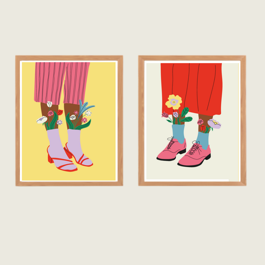 Kit peinture par numéros - Pas à pas | Duo 24x30cm