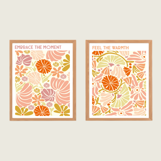 Kit peinture par numéros - Sérénité | Duo 24x30cm