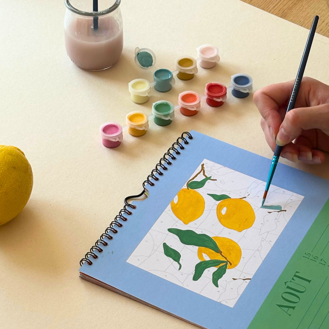 Kit peinture par numéros - Calendrier des anniversaires