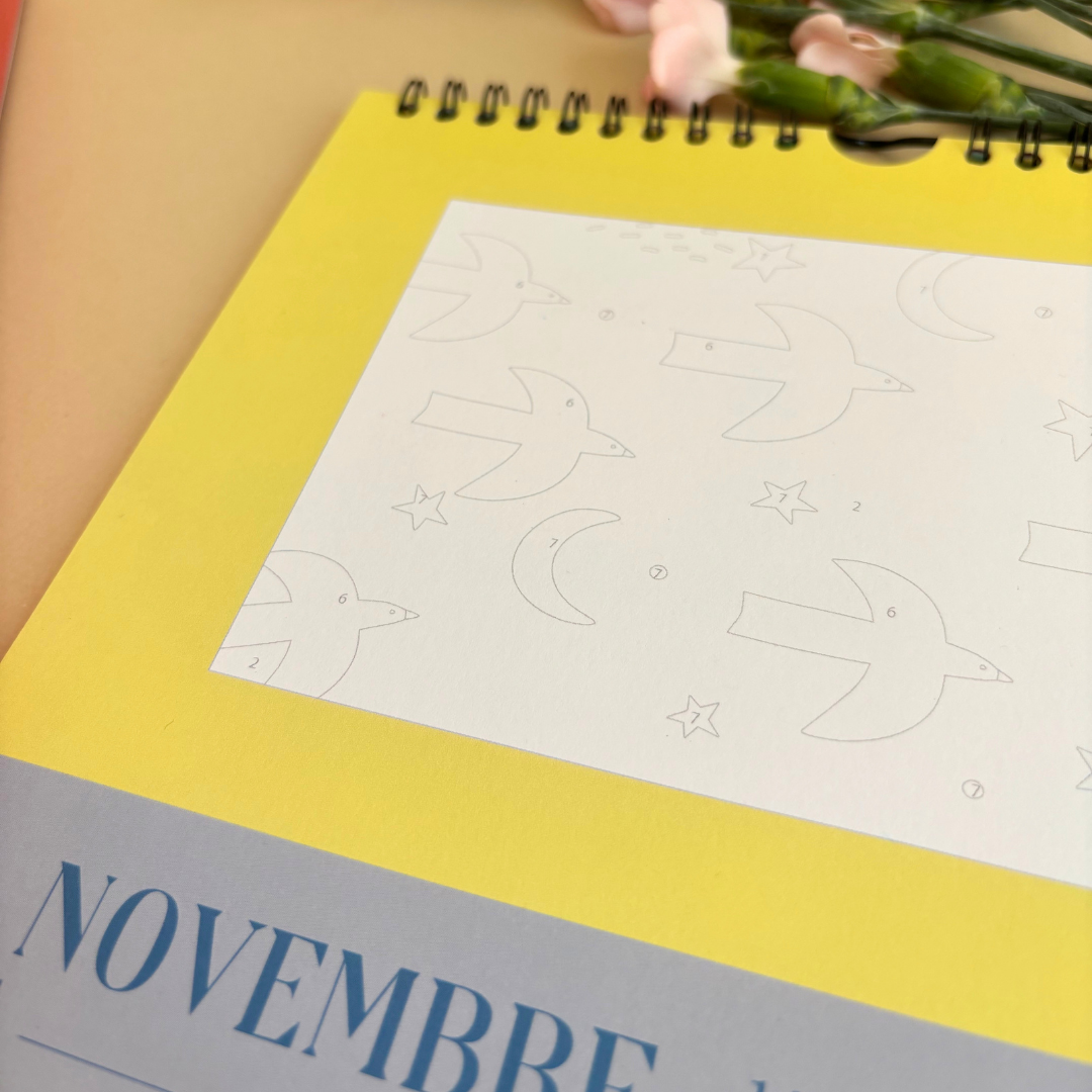 Kit peinture par numéros - Calendrier des anniversaires
