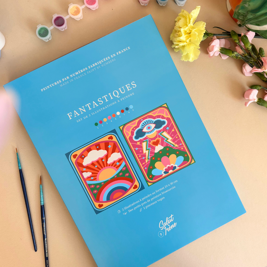 Kit peinture par numéros - Fantastiques | Duo 24x30cm