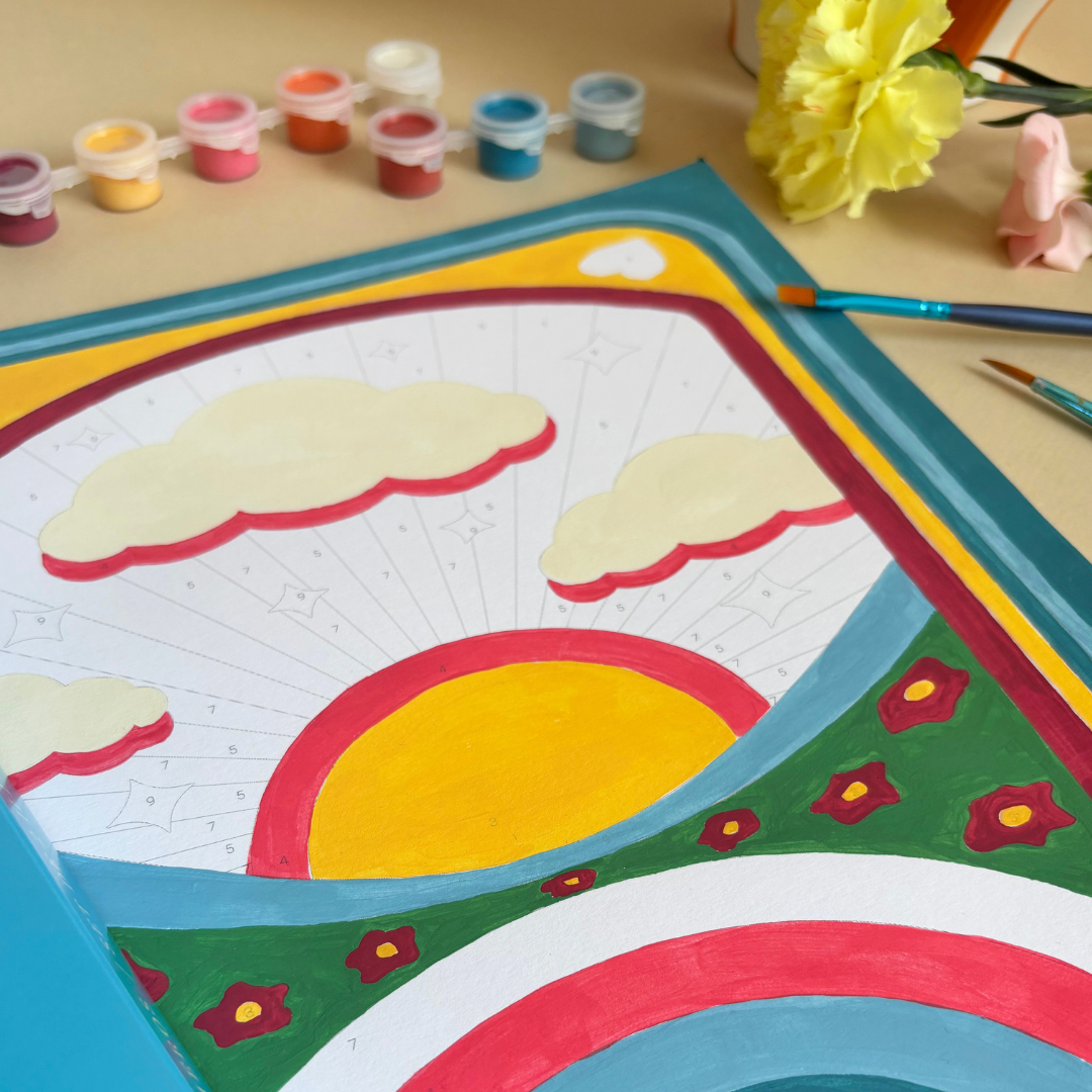 Kit peinture par numéros - Fantastiques | Duo 24x30cm