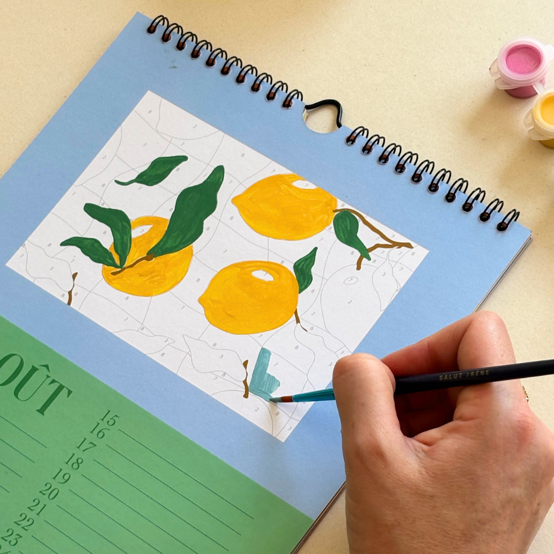 Kit peinture par numéros - Calendrier des anniversaires