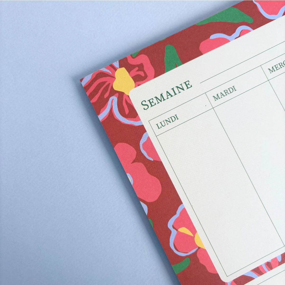 Semainier - Pétales